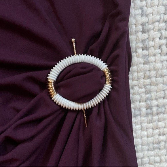 NWOT Nicholas Cory One Shoulder Embellished Gown 8 - Picture 3 of 7